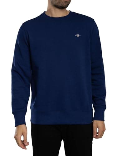 Image of GANT Men's Regular Shield Sweatshirt, Rich Navy, L