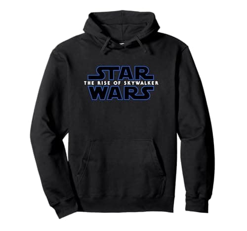 Image of Star Wars Episode IX The Rise of Skywalker Logo Pullover Hoodie