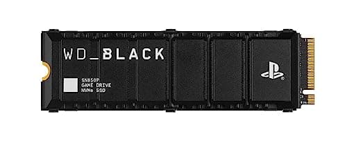 Image of WD_BLACK SN850P 1TB PS5 SSD, Officially Licensed for PlayStation 5, Read Speeds Up to 7300 MB/s, M.2 2280 PCIe NVMe, Exclusive Heatsink Design, Internal Gaming SSD