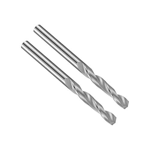 Image of sourcing map 2.75mm Solid Carbide Drill Bits Straight Shank Short Twist Drill Bit for Stainless Steel Alloy Hard Steel, Hardened to 50 HRC, 2 Pcs