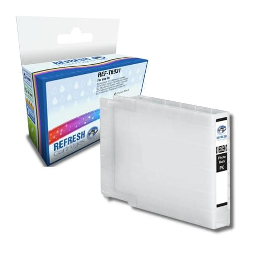 Image of Remanufactured T6931 (C13T693100) High Capacity Photo Black Ink Cartridge Replacement for Epson Printers