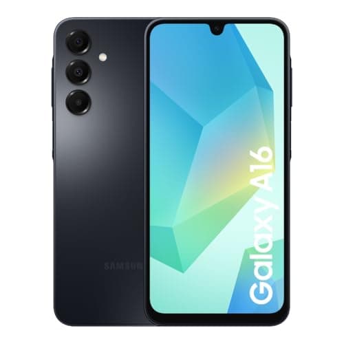 Image of Samsung Galaxy A16 4G Android Smartphone, Super Amoled 6.7" Screen, Multiple Cameras, 128GB Storage, Blue Black, 3 Year Manufacturer Extended Warranty (UK Version)