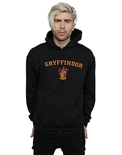 Image of Harry Potter Men's Gryffindor Crest Hoodie Black XXXXX-Large