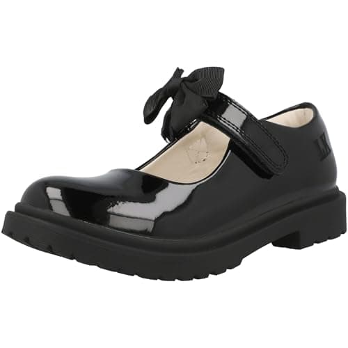 Image of Lelli Kelly Maisie Dolly Girls School Shoes 13 Black Patent