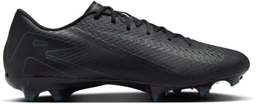 Image of Nike Zoom Vapor 16 Academy Fg/Mg Men's Football Shoe, Black/Black/Deep Jungle, 6