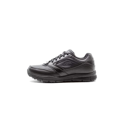 Image of Skechers Women's Nampa Wyola Casual Shoes, Black Synthetic (pu), 8 UK