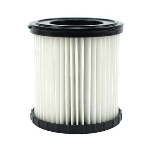 Image of SPORTARC Vacuum Filter, HEPA Filter, Dust Cartridge for DeWalt DCV580 DCV581H, Washable Reusable Dual-Layer, 4.2 Inch, White Black, Pack