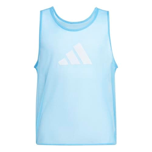 Image of adidas Unisex Kids Training BIB24 Youth, Blue Burst, 11-12 Years