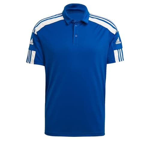 Image of adidas Men's Squadra 21 Polo Shirt, Royal Blue/White, S