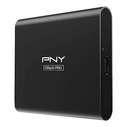 Image of PNY CS2260 EliteX-PRO USB 3.2 Gen 2x2 External Portable SSD 1TB, Up to 1,500 MB/s Reading Speed, 1,400 MB/s Writing Speed