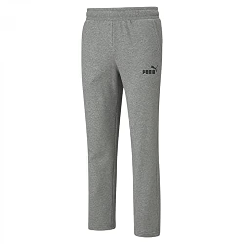 Image of PUMA ESS Logo Pants TR op SRL,Medium Gray Heather,M