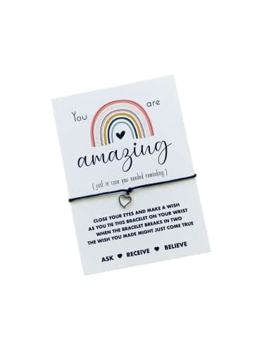 Image of You are amazing gift | You are amazing wish bracelet | End of year gift | Encouragement present