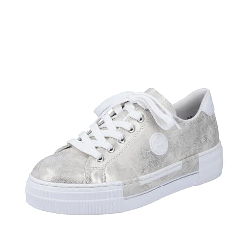 Image of Rieker Women's N49w1 Trainers, Metallic, 5 UK