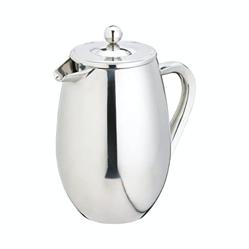Image of La Cafetière Stainless Steel Double Walled Insulated Cafetière 8 Cup, Stainless Steel, Silver