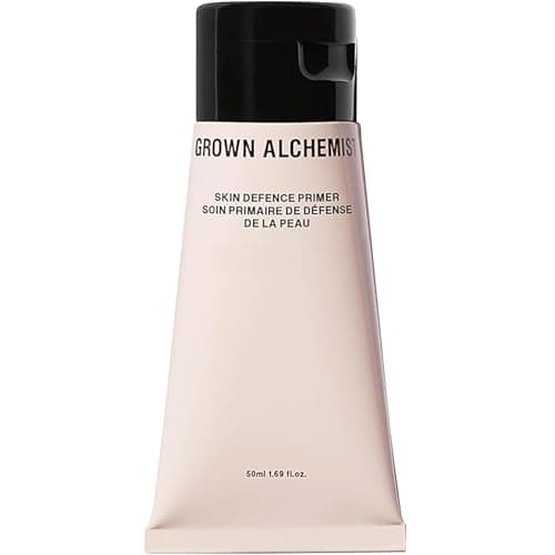 Image of Grown Alchemist Face Primer - Anti Pollution Makeup Primer, Prebiotic-Peptide Hydrating - Illuminating Skin Defence, Silicone Free, Pore Reducing Foundation Base - Matte 50 ml