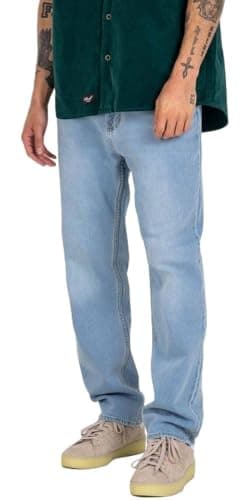Image of Reell Rave Men's Jeans, Light Blue Stone 2, 33 W/34 L