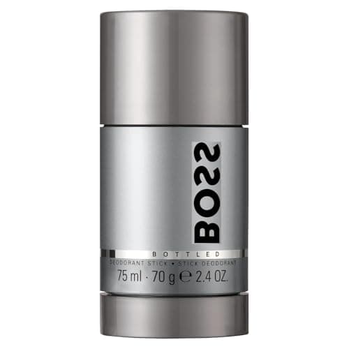 Image of HUGO Bottled Deodorant Stick for Him 70g | Woody Scent with Notes of Apple, Cinnamon and Wood - Light Longevity