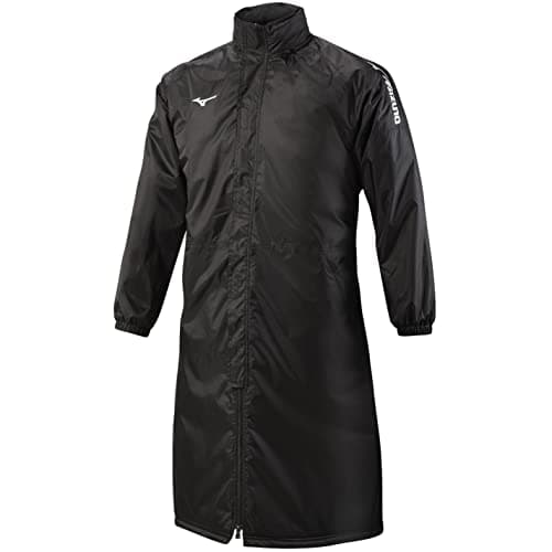 Image of Mizuno Sappore Bench Jacket M Men's Jacket, mens, Anorak, 32FE9A04, Black, L