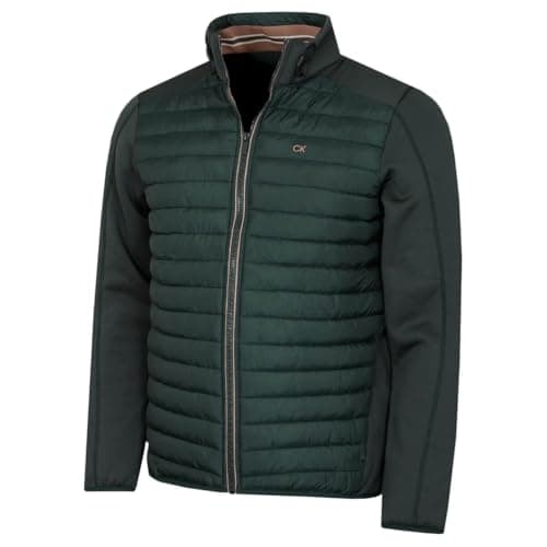Image of Calvin Klein Mens CK Hybrid Insulate Jacket - Evergreen - XL
