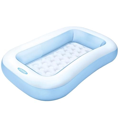 Image of Rectangular Baby Pool with Soft Inflatable Floor
