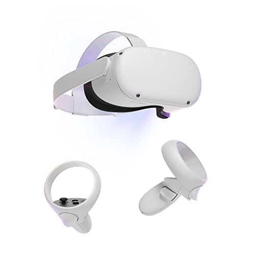 Image of Meta Quest 2 — Advanced All-In-One Virtual Reality Headset — 128 GB (Renewed) White