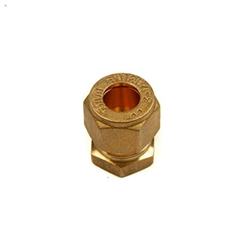 Image of 10mm Compression Stop End Brass