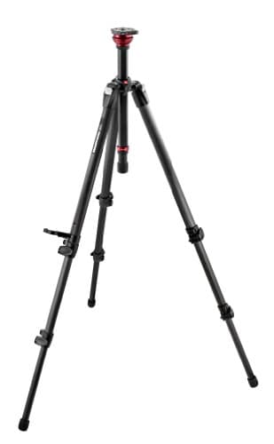 Image of Manfrotto 755CX3 Mdeve 50mm Half Ball Carbon Fiber Tripod with Center Column