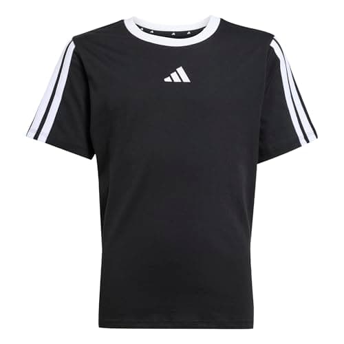 Image of adidas Girl's Essentials T-Shirt, core Black/Cloud White, 7-8 Years
