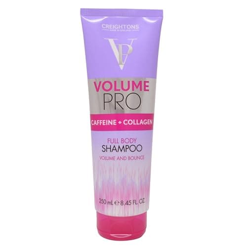 Image of Creightons Volume Pro Shampoo 250ml - Volumising Caffeine & Collagen Shampoo for Fuller Thicker Looking Hair, Root Lift, Shine Enhancing, Lightweight Formula for All Hair Types