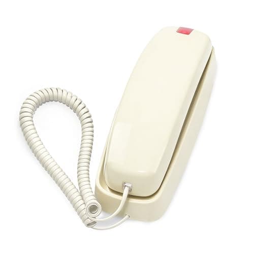 Image of Corded Home Phone, Uvital Wall Mountable Or Desk Landline Telephone, Last Number Redial, Ringer Volume Adjustable, Landline Phone for Home,Office,Hotel(Beige)