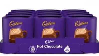 Image of CADBURY DRINKING HOT CHOCOLATE 12X250G