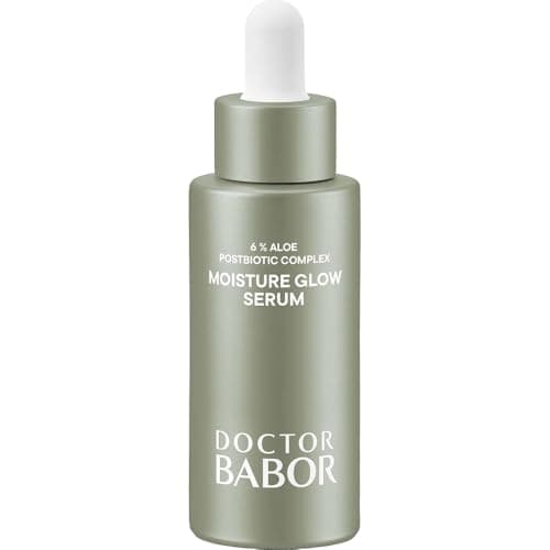 Image of DOCTOR BABOR Microbiomic Moisture Glow Serum (30 ml) - Vegan Skincare Serum with Hyaluronic Acid and Aloe Vera - Professional Facial Serum for a Radiant Complexion