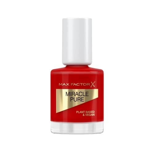 Image of Max Factor Miracle Pure Nail Polish, Scarlet Poppy 305, 12ml