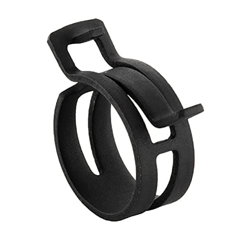 Image of Mikalor 4 x 40mm Heavy Duty Spring Band Clips, Radiator Pipe Air Oil Fuel Clamps, DIN 3021