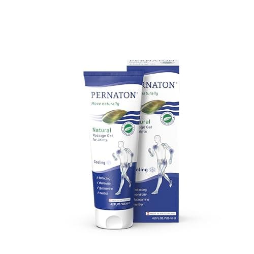 Image of Pernaton Natural Cooling Gel for Joint Massage, Green Lipped Mussel Gel Supports Natural Joint Health and Flexibility, with Original Perna Extract, 125ml