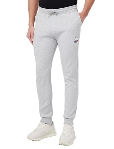 Image of Le Coq Sportif ESS Loose Trousers No. 1 M Light Heather Grey, XS, Men's, Light Heather Grey, XS