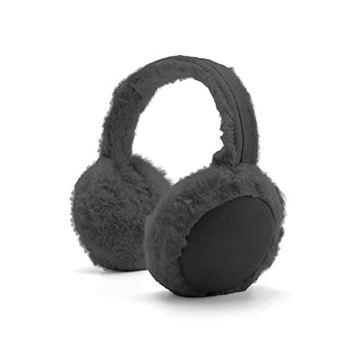 Image of DERCLIVE Earmuff Winter Folding Warm Earwarmer Furry Earmuffs Ear Covers Warmer for Women Girls