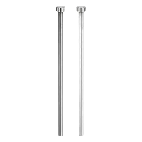 Image of sourcing map 2pcs Straight Ejector Pins 7/32" Dia 150mm (6") Long SKD61 Round Tip Punches Steel Ejector Pin Punch for Die Manufacturing Mechanical Maintenance