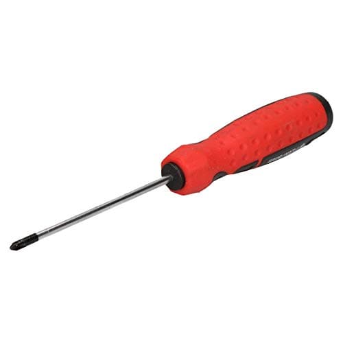 Image of PZ0 x 75mm Pozi Electrical Screwdriver with Magnetic Tip and Rubber Handle