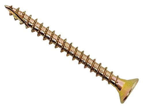Image of Spectre Advanced Multi-purpose Woodscrews | 4.0 x 35mm | Zinc Yellow Passivated | Box 200