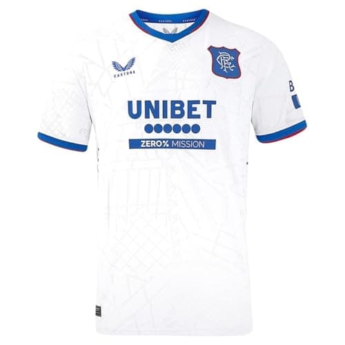 Image of Castore Womens Rangers Authentic Away Shirt 2024 2025 Grey/Blue XS