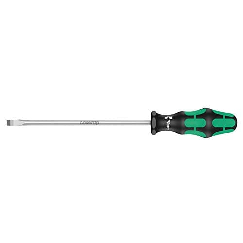 Image of Wera 110011 Kraftform 334 Screwdriver Flared Slotted Tip 1.2/175mm
