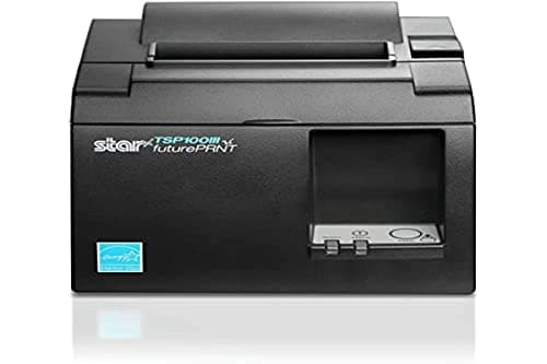 Image of Star Micronics TSP143IIIBI Bluetooth Thermal Receipt Printer (Black)