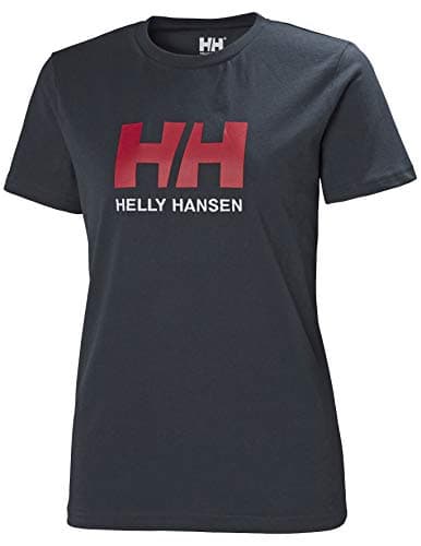 Image of helly Hansen Logo T-Shirt 598 Navy S
