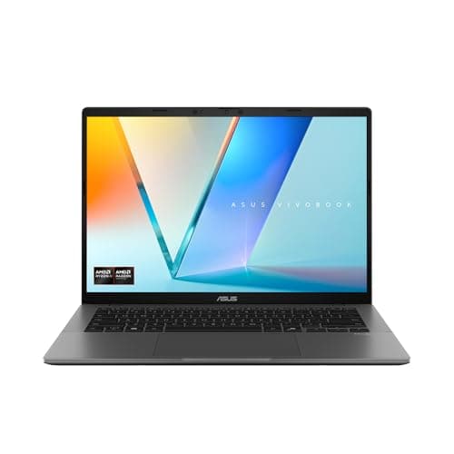 Image of ASUS Vivobook S14 M3407HA Metal Laptop | 14.0" WQXGA 2.5K Screen | AMD Ryzen 9 270 | 32GB RAM | 1TB SSD | Backlit UK Keyboard | Windows 11