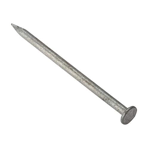 Image of ForgeFix Round Head Nails | 3.75 x 75mm | Galvanised | Bag 500gm