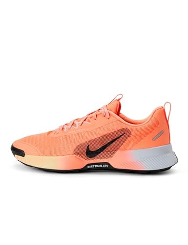 Image of NIKE Juniper Trail 3 Mens Running Trainers FQ0904 Sneakers Shoes (UK 8 US 9 EU 42.5, Orange Pulse Black Ghost 800)