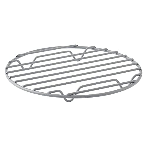 Image of Typhoon Living Grey Trivet | Durable Coated Steel Stand for Hot Pans and Dishes | Kitchen Organiser and Accessory | Grey, 200mm x 200mm x 10mm