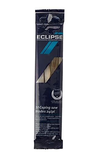Image of Eclipse Professional Tools 71-CP24R Coping Saw Blades 6 1/2" 24 TPI (Pack of 10)