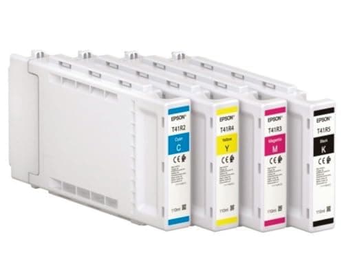 Image of Epson Original Ink Cartridges Multipack Black T41R5 + T41R2, T41R3, T41R4 Cyan, Magenta, Yellow for SureColor SC-T3400, SC-T3405, SC-T5400, SC-T5405